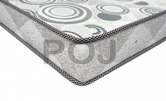 Ben Luxury Memory Mattress (6 inch, King Size, 78 x 72) In White Texture Color